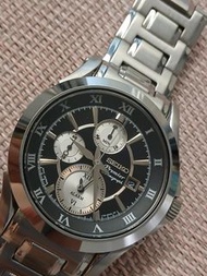 ☘️☘️💕Seiko Premier Chronograph Quartz Wristwatch