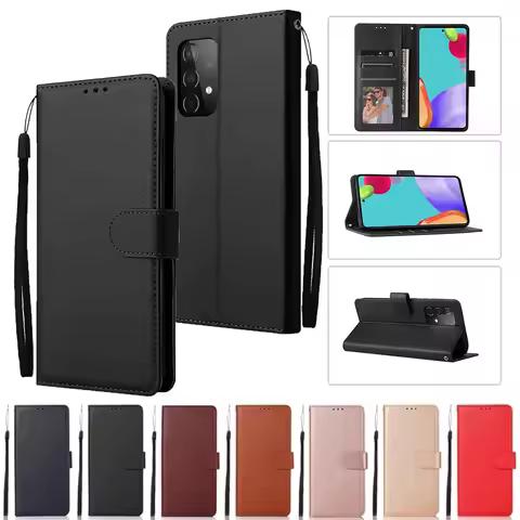 For Samsung Galaxy A53 A02S A03S A12 A13 A21S A31 A32 A33 A50 A51 A52S A72 A73 Flip Leather Wallet C