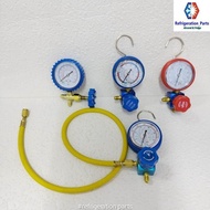 CZ single meter gas peti sejuk / penghawa dingin r22 r410a r32 r134a r600a r12 r502 r404a r407c 气压双表
