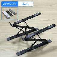 Giá đỡ laptop N8 2 tầng bằng nhôm cao cấp có thể điều chỉnh độ cao thích hợp cho Laptop Macbook Máy