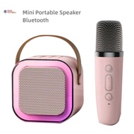 Kinyo K12 Mini Outdoor Karaoke Bluetooth Speaker Portable Microphone Audio Integrated Microphone Home Karaoke Wireless