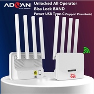 Advan Router CPE V1 Pro Star Orbit A2 Modem + WiFi 4G LTE Unlock Operator