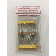100 Resistors 1/4W Ohm