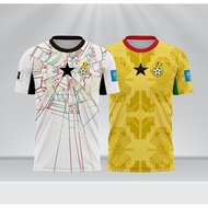 Ghana Home Away Jersey 2026 World Cup Full Printing