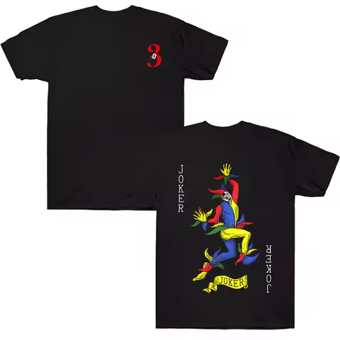 Alice in Borderland Joker Oversized T Shirt Men T Shirts Fashion Japanese Anime Tees Women Harajuku 