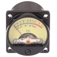 EliteWave 1PC PANEL Vu Meter 6-12V หลอดไฟอุ่น Back light บันทึกเสียงระดับ AMP Meter