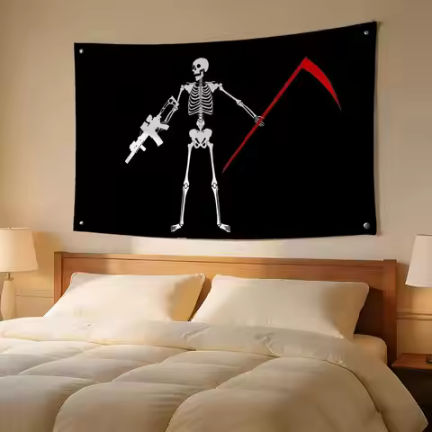 Pirate Forward Observations Group Flags Outdoor Camping Party Flags Wall Hanging Art Home Decor