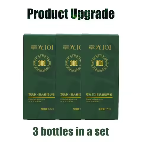 Hair Tonic Zhangguang 101B 101M 120ML*3 powerful Chinese medicine therapy Hair Treatment Essence 100