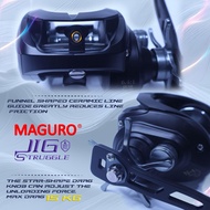 2024 MAGURO JIG COMBAT/ JIG STRUGGLE 401HG BAIT CAST JIGGING REEL 🔥Ready Stock🔥 100% Original🔥