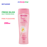 Betadine Fresh Bliss Daily Feminine Wash Pink Pleasure 250mL