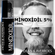 Beard Oil Serum 5% 10mL Tonic Growth Eyelash Eyebrow Minyak Janggut Jambang