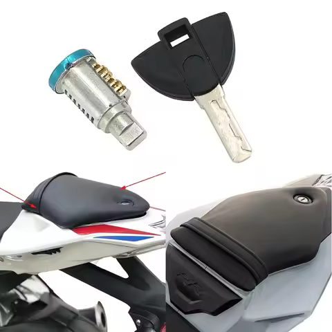 Motorcycle Rear Passenger Seat Bracket Lock Core Key Set For BMW G310 G650 F650 R850 S1000 R1100 R11