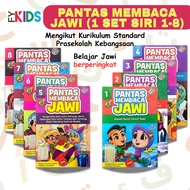 FYKIDS - PANTAS MEMBACA JAWI - Saiz A5 - 8 in 1 - File - Buku Membaca kanak-kanak - Buku Jawi - Bela