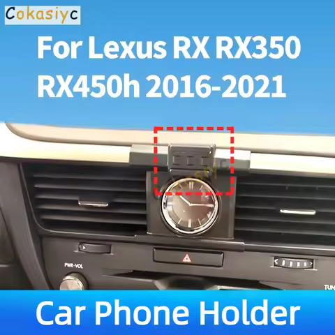 For Lexus RX RX350 RX450h 2016-2021 Car Phone Holder Special Fixed Bracket Wireless Charger For Car