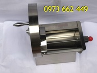 Máy cắt lát giò chả xúc xích thái hoa chuối thái rau củ hoa quả quay tay