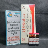 MERAH PUTIH Peking LINGCHIH ROYAL JELLY WITH HONEY PLUS Red White VITAMIN Chicken Bird