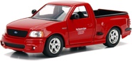 Fast & Furious 1:24 Brian's Ford F-150 SVT Lightning Die-cast Car, Toys for Kids and Adults, Red (99