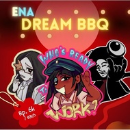 [ENA: DREAM BBQ] Fanmerch Sticker by Zyovi.06