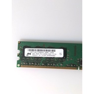 MT18HTF2567AZ-667H1 2GB 2RX8 PC2-5300E-555-13-G0