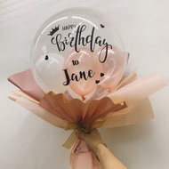 50pcs - 18" bobo balloon transparent pvc plastic balloon