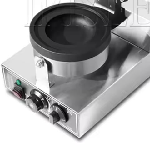 Electric Ice Cream Waffle Burger Maker Hamburg Gelato Panini Press Machine Sandwich Press Maker