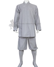 Cotton Shaolin Monk Uniform Buddhist Robe Kung Fu Martial Arts Suit Meditation Clothes