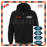 Zip Hoodie Sulam Audi RS S Line Turbo Car Racing Team Drift Motorsport Rally Turbo A4 A5 A6 R8 Drift