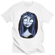 100% cotton T-shirt 2022 New Corpse Bride T Shirt Miss Emily Corpse Fashion Man Tee Shirt Big Awesom