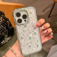 Star's Low Light For iPhone 15promax iPhone Case 161514 Flash Drill Case 11