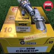 CR8EGP NGK G-Power Spark Plug for Yamaha Y16ZR Y15ZR FZ150 R25 VS125 FX125 FX150 BELANG Y15 Y16
