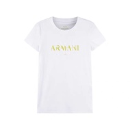 AX Spring/Summer Women's Cotton Logo Print Round Neck Short Sleeve T-Shirt