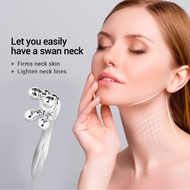 4D Y-Shape Face Massager 4 Roller Slimming Massage Tool for Face Lift Anti-cellulite Face Skin