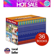 LADYBIRD KEYWORDS With PETER And JANE Keywords English Books Set Keyword (36 Books With Hard Cover B