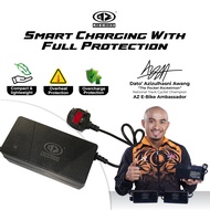 AZ E Bike Charger Untuk Scooter Pengecas Electric Bike EBike Charger