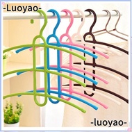 LUOYAO Clothes Rack Anti-skid Fishbone 3 Layer Space Saver