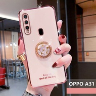 Dành Cho Oppo A31/Oppo A31 2020 Chữ Mạ Điện Ốp Điện Thoại Cho Oppo A31/Oppo A31 2020 Vỏ Điện Thoại V