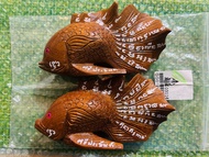 龍婆暖Lp Nuam,木雕招財鬥魚,泰國佛牌