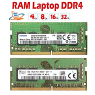 RAM Laptop DDR4 16Gb 8Gb 4Gb Samsung Hynix Kingston Bus 2133 2400 2666 3200 Hàng Chính Hãng Bh 5 Năm