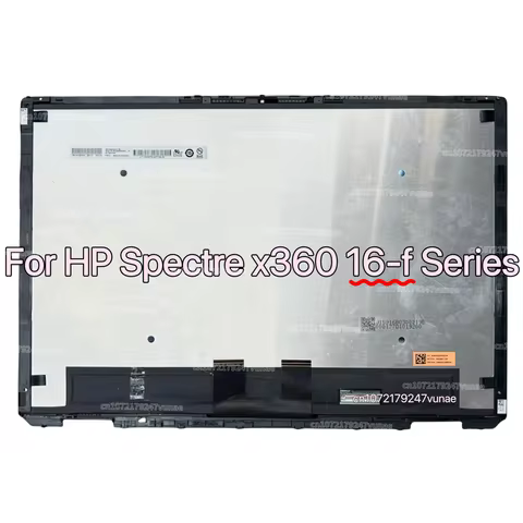 M51987-1J0 Touch LCD Screen for HP Spectre x360 2-in-1 16-F Series 16-f1075ng 16-F0035nr 16-F0013DX 