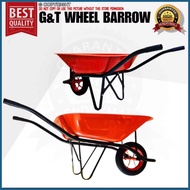 ➶ ● ☩ HEAVY DUTY G&T CART WHEEL BARROW / KARITILYA FOR GARDENING AND CONTRUCTIONS ( HENDRYMALL )