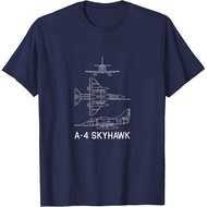 A-4 Skyhawk Us Military Light Attack Jet Airplane Veteran T-Shirt