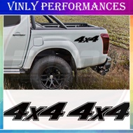2pcs Car Tail Decor Stickers Pick Up For Ford Ranger Raptor Pickup Isuzu Dmax Nissan NAVARA Toyota Hilux Car Accessories