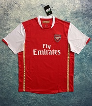 Áo Thi đấu Bóng đá Cổ điển Arsenal Dài Tay Chính Hãng Mới 2006-07 Áo Sơ Mi Cổ điển Arsenal Sản Phẩm 