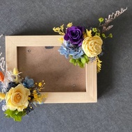 框住美好 相框花設計 凍齡不凋花 永生花 乾燥花