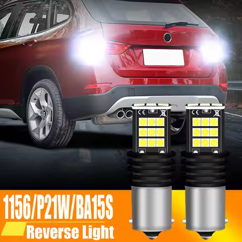 2x LED Reverse Light Lamp P21W BA15S 7506 Canbus For BMW E63 E64 X1 E84 F48 X2 F39 X3 E83 X4 F26 X5 