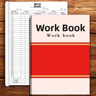 Check-in Register Book 31 days