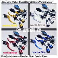 VARIATION REAR VIEW MIRROR/HANDLE BANDUL HANDLEBAR MOTORCYCLE ACCESSORIES VIXION OLD/VIXION NEW/VIXI