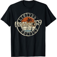 Vintage T-Shirt 1959 66th Anniversary Birthday Gift For Men And Women 66th