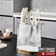 Transparent Transparent Light Luxury Knife Rack Kitchen Special Knife Rack Storage Rack Storage Rack