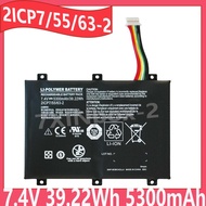 NEW 2ICP7/55/63-2 SMP-BOBCACLL4 7.4V 39.22Wh 5300mAh Laptop Battery For Xplore XSlate B10 IX101B2 D1
